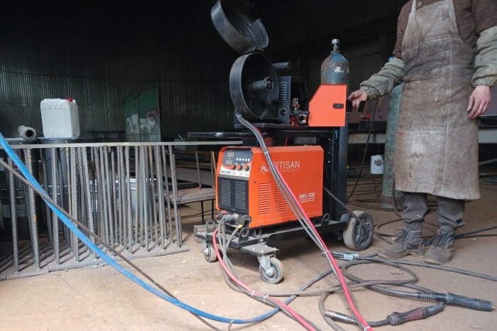 Испытание сварочного аппарата MIG 500