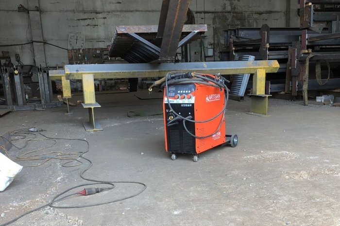 Испытания сварочного аппарата MIG 350К