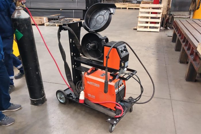 Испытание MIG-350 в Липецке