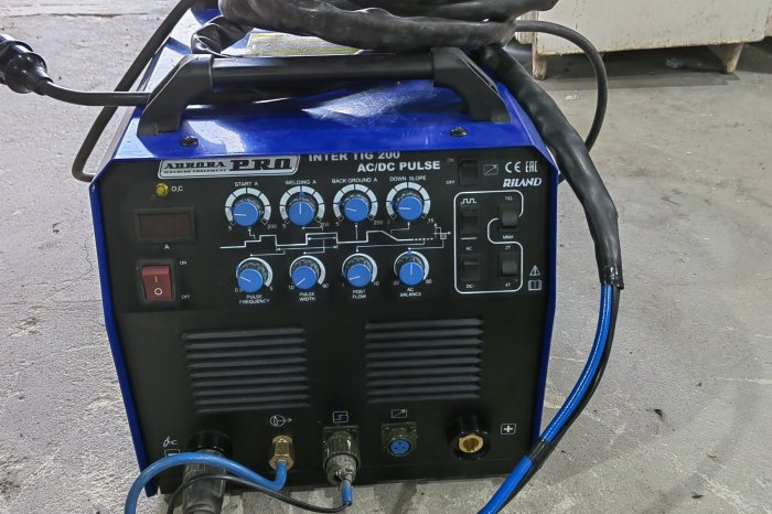 Ремонт аппарата Aurora pro inter tig 200ac/dc pulse