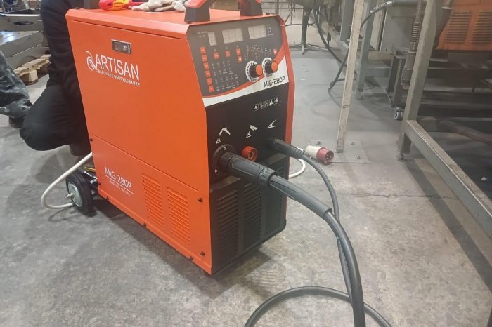 Испытание сварочного аппарата ARTISAN MIG-280 PULS