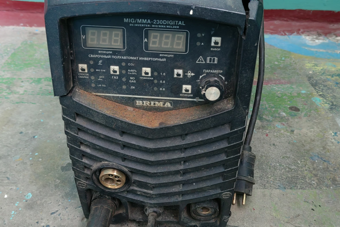Ремонт аппарата Brima MiG/mma-230 digital
