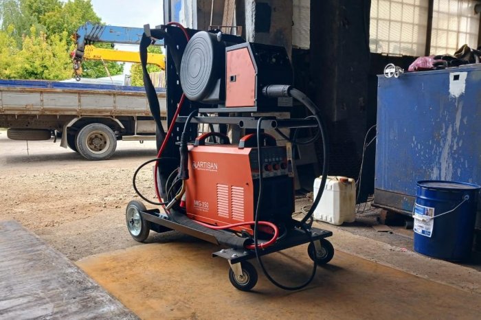 Испытания сварочного аппарата MIG 350