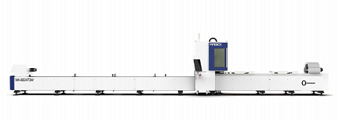 Трубный лазерный станок с тремя патронами и горизонтальной установкой MK-T3W в Курске