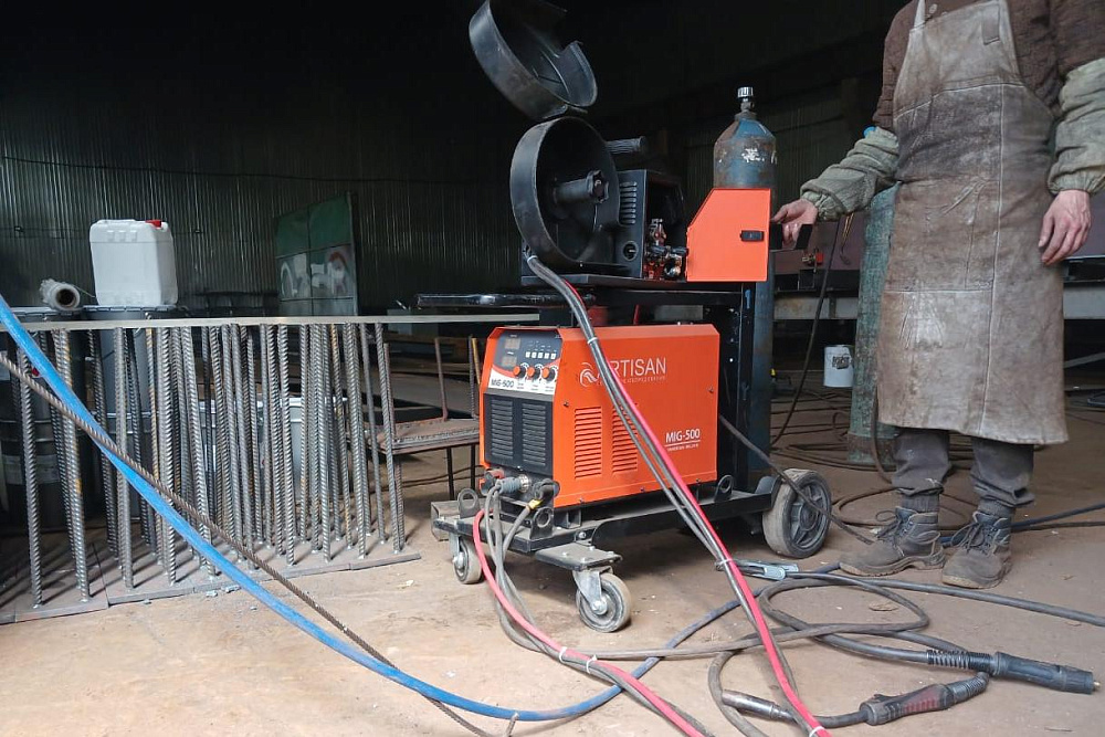 Испытание сварочного аппарата MIG 500