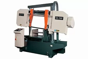 Полуавтоматическая гидравлическая портальная двухколонная ленточная пила - наклонная на 7,5 градусов в Курске