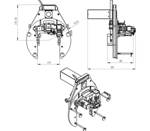 Открытая головка для орбитальной сварки MWG-325 в Курске