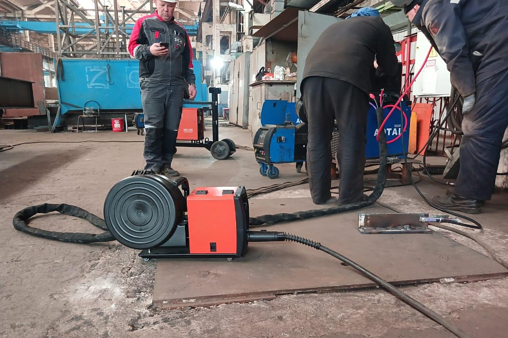 Испытание MIG-500 Pulse в Липецке