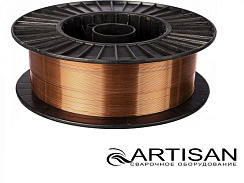 Проволока омедненная ER-70S-6 (Св08Г2С) D-200 0,8мм (5кг) Artisan в Курске