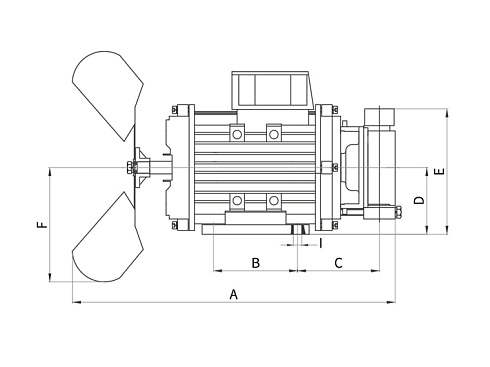 Маленький медный водяной масляный вихревой насос WD-021W в Курске